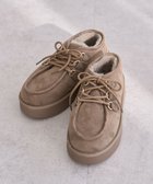 【グリーンパークス/Green Parks】のRUPIS.レースアップファーモカシューズ 人気、トレンドファッション・服の通販 founy(ファニー) ファッション Fashion レディースファッション Fashion for Women フィット Fit, Slim Fit フェミニン Feminine, Girly 厚底 Platform Shoes A/W・秋冬 Autumn/Winter thumbnail Mocha|ID: prp329100004739326 ipo3291000000034537097