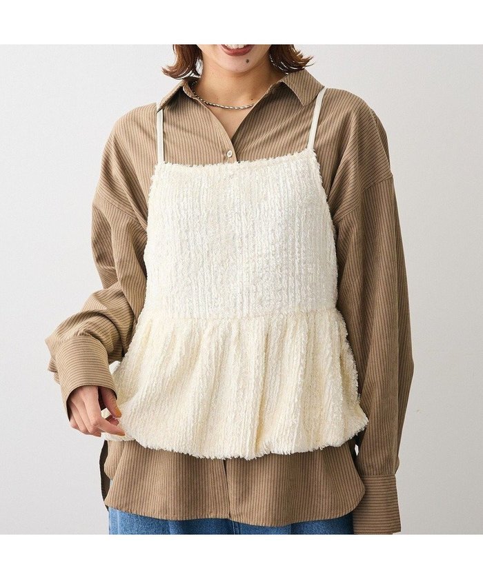 【グリーンパークス/Green Parks】の表面感ベロアバルーンキャミビスチェ インテリア・キッズ・メンズ・レディースファッション・服の通販 founy(ファニー) https://founy.com/ ファッション Fashion レディースファッション Fashion for Women アウター Coat / Outerwear Collection トップス・カットソー Cut & Sew Tops キャミソール&ノースリーブ Camisoles & Sleeveless Tops ベスト&ジレ / 重ね着スタイル Vests & Gilets ベロアトップス Velour Tops / Velvet-Look Items ビスチェ Bustiers & Corset Tops / Layered Bustier Style おすすめ Recommended / Our Picks キャミソール Camisole, Spaghetti Strap Top デニム Denim, Jeans Material バルーン Balloon, Balloon Silhouette フェミニン Feminine, Girly ベスト Vest, Waistcoat ベロア Velour, Soft Velvet ポケット Pocket, Pocket Detail ミックス Mix, Mixed Style A/W・秋冬 Autumn/Winter |ID: prp329100004739328 ipo3291000000035411454