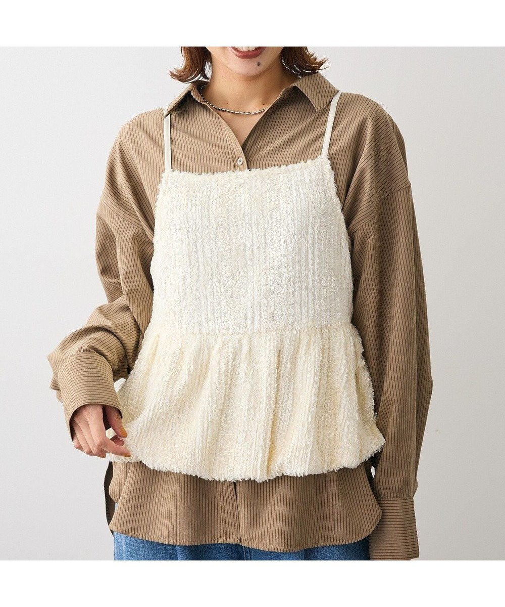 【グリーンパークス/Green Parks】の表面感ベロアバルーンキャミビスチェ 人気、トレンドファッション・服の通販 founy(ファニー) 　ファッション　Fashion　レディースファッション　Fashion for Women　アウター　Coat / Outerwear Collection　トップス・カットソー　Cut & Sew Tops　キャミソール&ノースリーブ　Camisoles & Sleeveless Tops　ベスト&ジレ / 重ね着スタイル　Vests & Gilets　ベロアトップス　Velour Tops / Velvet-Look Items　ビスチェ　Bustiers & Corset Tops / Layered Bustier Style　おすすめ　Recommended / Our Picks　キャミソール　Camisole, Spaghetti Strap Top　デニム　Denim, Jeans Material　バルーン　Balloon, Balloon Silhouette　フェミニン　Feminine, Girly　ベスト　Vest, Waistcoat　ベロア　Velour, Soft Velvet　ポケット　Pocket, Pocket Detail　ミックス　Mix, Mixed Style　A/W・秋冬　Autumn/Winter　 other-1|ID: prp329100004739328 ipo3291000000035632718