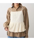 【グリーンパークス/Green Parks】の表面感ベロアバルーンキャミビスチェ Ivory|ID: prp329100004739328 ipo3291000000035632719