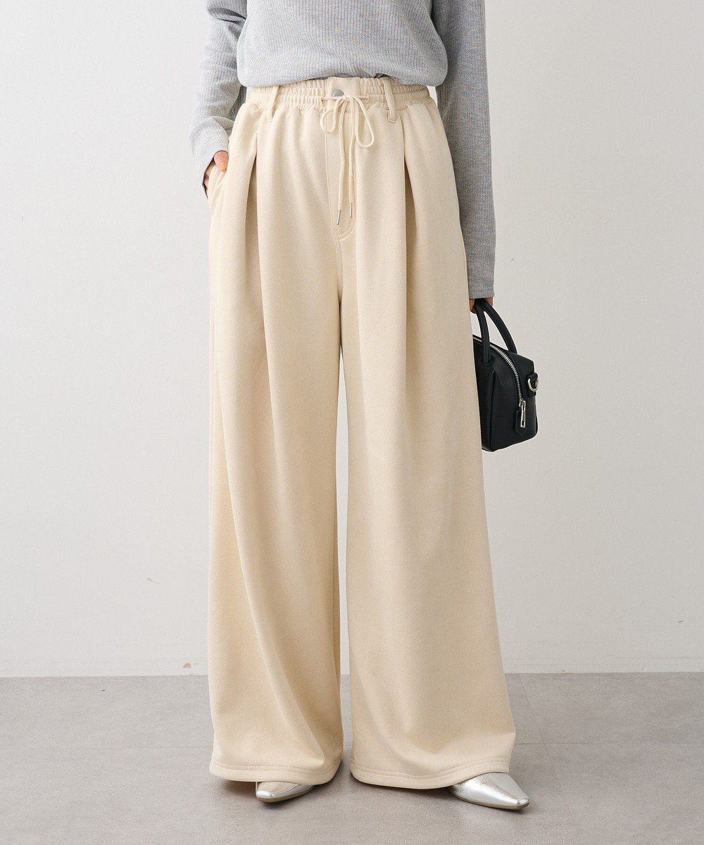 【グリーンパークス/Green Parks】の・SUGAR SPOON スエードポンチカーブパン インテリア・キッズ・メンズ・レディースファッション・服の通販 founy(ファニー) ファッション Fashion レディースファッション Fashion for Women パンツ Pants & Trousers おすすめ Recommended / Our Picks トレンド Trend, Trending Now ポケット Pocket, Pocket Detail ワイド Wide, Wide Fit A/W・秋冬 Autumn/Winter Ivory|ID: prp329100004739345 ipo3291000000034234747