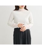 【グリーンパークス/Green Parks】の・Petit Fleur チュールキリカエラメリブタート 人気、トレンドファッション・服の通販 founy(ファニー) ファッション Fashion レディースファッション Fashion for Women トップス・カットソー Cut & Sew Tops シャツ・ブラウス・オフィスカジュアル Elegant Blouses & Button-Ups ロングTシャツ・Tシャツ Longline T-Shirts & Tees カットソー・ベーシックTシャツ Cut-and-Sewn Tops / Stretch Tees & Basics インナー Innerwear カットソー Cut and Sewn Top ハイネック High Neck, Mock Neck フェミニン Feminine, Girly ポケット Pocket, Pocket Detail A/W・秋冬 Autumn/Winter thumbnail Off White|ID: prp329100004739346 ipo3291000000034338922