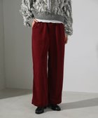 【グリーンパークス/Green Parks】の・ELENCARE DUE コーデュロイイージーパン Bordeaux|ID: prp329100004739348 ipo3291000000034325888