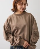 【グリーンパークス/Green Parks】の・ELENCARE DUE スエードポンチプルオーハ 人気、トレンドファッション・服の通販 founy(ファニー) ファッション Fashion レディースファッション Fashion for Women トップス・カットソー Cut & Sew Tops シャツ・ブラウス・オフィスカジュアル Elegant Blouses & Button-Ups ロングTシャツ・Tシャツ Longline T-Shirts & Tees カットソー・ベーシックTシャツ Cut-and-Sewn Tops / Stretch Tees & Basics インナー Innerwear カットソー Cut and Sewn Top ギャザー Gathered, Ruffled シンプル Simple, Minimal バランス Balance, Style Balance ボトム Bottoms, Lower Wear ポケット Pocket, Pocket Detail ワイド Wide, Wide Fit A/W・秋冬 Autumn/Winter thumbnail Brown|ID: prp329100004739352 ipo3291000000034234822