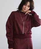 【グリーンパークス/Green Parks】の・ELENCARE DUE スエードポンチプルオーハ 人気、トレンドファッション・服の通販 founy(ファニー) ファッション Fashion レディースファッション Fashion for Women トップス・カットソー Cut & Sew Tops シャツ・ブラウス・オフィスカジュアル Elegant Blouses & Button-Ups ロングTシャツ・Tシャツ Longline T-Shirts & Tees カットソー・ベーシックTシャツ Cut-and-Sewn Tops / Stretch Tees & Basics インナー Innerwear カットソー Cut and Sewn Top ギャザー Gathered, Ruffled シンプル Simple, Minimal バランス Balance, Style Balance ボトム Bottoms, Lower Wear ポケット Pocket, Pocket Detail ワイド Wide, Wide Fit A/W・秋冬 Autumn/Winter thumbnail Bordeaux|ID: prp329100004739352 ipo3291000000034325903