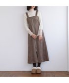 【グリーンパークス/Green Parks】の・ELENCARE DUE スエードポンチジャンスカ 人気、トレンドファッション・服の通販 founy(ファニー) ファッション Fashion レディースファッション Fashion for Women ワンピース Dresses おすすめ Recommended / Our Picks インナー Innerwear ギャザー Gathered, Ruffled ポケット Pocket, Pocket Detail エレガント 上品 Elegant A/W・秋冬 Autumn/Winter thumbnail Brown|ID: prp329100004739355 ipo3291000000035632799