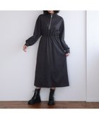 【グリーンパークス/Green Parks】の・ELENCARE DUE スエードポンチワンピース 人気、トレンドファッション・服の通販 founy(ファニー) ファッション Fashion レディースファッション Fashion for Women ワンピース Dresses おすすめ Recommended / Our Picks シンプル Simple, Minimal スポーティ Sporty, Casual Athletic フェミニン Feminine, Girly ポケット Pocket, Pocket Detail A/W・秋冬 Autumn/Winter thumbnail Charcoal Gray|ID: prp329100004739357 ipo3291000000034325922