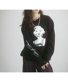 【グリーンパークス/Green Parks】のMarilyn Monroe モノクロptスウェット Black|ID: prp329100004739365 ipo3291000000035632818