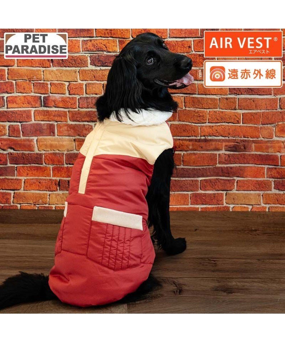 【ペットパラダイス/PET PARADISE / GOODS】のペットパラダイス 保温 エアベスト レッド 中型犬 大型犬 インテリア・キッズ・メンズ・レディースファッション・服の通販 founy(ファニー) イレギュラー Irregular Design プリント Print, Printed Pattern ベスト Vest, Waistcoat 犬 Dog A/W・秋冬 Autumn/Winter ホーム・キャンプ・アウトドア・お取り寄せ Home Living / Home & Lifestyle / Camping Gear / Outdoor Camping ペットグッズ Pet Supplies レッド|ID: prp329100004740067 ipo3291000000034241862