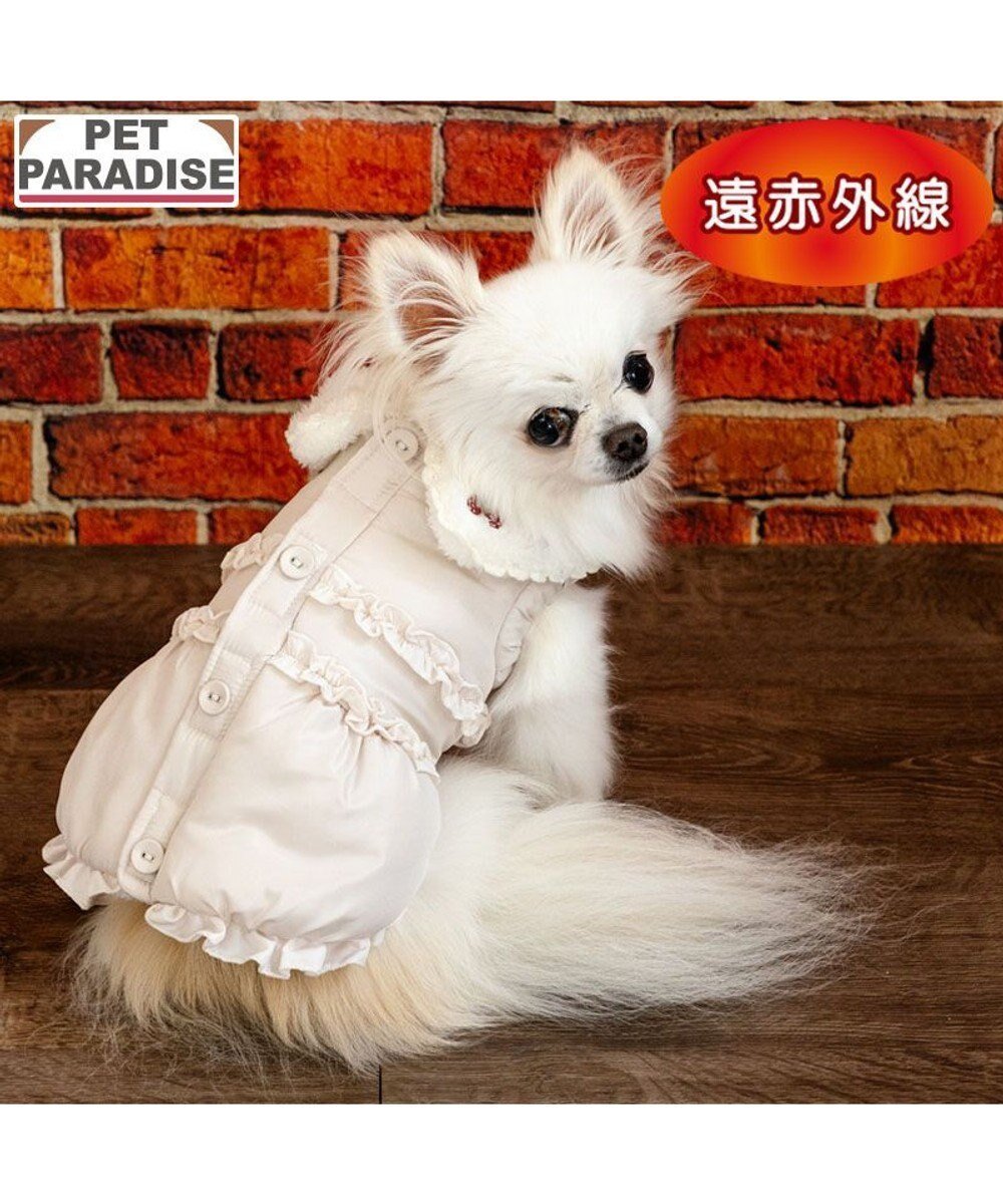 【ペットパラダイス/PET PARADISE / GOODS】のペットパラダイス 遠赤外線 苺襟付き 綿入れ ベスト 小型犬 インテリア・キッズ・メンズ・レディースファッション・服の通販 founy(ファニー) ベスト Vest, Waistcoat 冬 Winter / This Winter 犬 Dog A/W・秋冬 Autumn/Winter 防寒 Cold Protection, Winter-Ready ホーム・キャンプ・アウトドア・お取り寄せ Home Living / Home & Lifestyle / Camping Gear / Outdoor Camping ペットグッズ Pet Supplies ベージュ|ID: prp329100004740070 ipo3291000000034241868