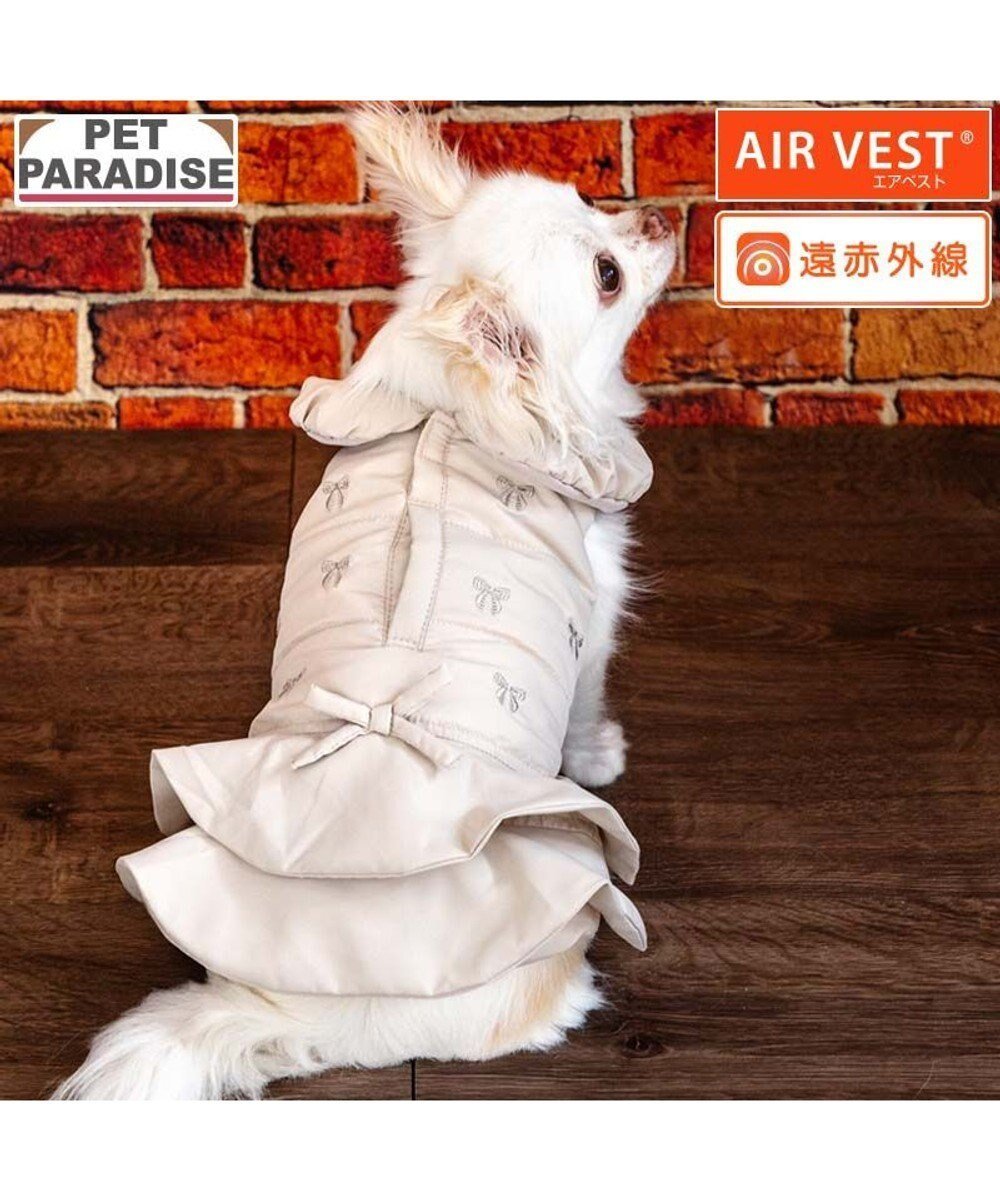 【ペットパラダイス/PET PARADISE / GOODS】のペットパラダイス フリル エアベスト 小型犬 インテリア・キッズ・メンズ・レディースファッション・服の通販 founy(ファニー) イレギュラー Irregular Design フリル Frill, Ruffle ベスト Vest, Waistcoat 犬 Dog A/W・秋冬 Autumn/Winter ホーム・キャンプ・アウトドア・お取り寄せ Home Living / Home & Lifestyle / Camping Gear / Outdoor Camping ペットグッズ Pet Supplies ベージュ|ID: prp329100004740075 ipo3291000000034241878