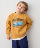 【エニィ/ANY / KIDS】のはたらく車プリント 長袖Tシャツ マスタード|ID: prp329100004740077 ipo3291000000034241887
