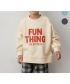 【エニィ/ANY / KIDS】のロゴプリント トレーナー 人気、トレンドファッション・服の通販 founy(ファニー) ファッション Fashion キッズファッション Fashion for Kids トップス・カットソー Cut & Sew Tops オレンジ Orange 秋 Autumn カラフル Colorful Design シンプル Simple, Minimal スウェット / スエット Sweatshirt, Sweatwear スマホ Smartphone, Mobile Device トレンド Trend, Trending Now トレーナー Sweatshirt, Trainer 長袖 Long Sleeve, Full Sleeve フロント Front, Front Design プリント Print, Printed Pattern ポケット Pocket, Pocket Detail 冬 Winter / This Winter A/W・秋冬 Autumn/Winter おすすめ Recommended / Our Picks 2025年 2025 2025-2026秋冬・A/W Autumn/Winter 2025–26 AW25–26 thumbnail アイボリー|ID: prp329100004740079 ipo3291000000034854369