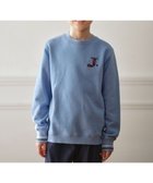 【ジェイ プレス/J.PRESS / KIDS】の【100-130cm】J. レジメンストライプ ロゴ トレーナー サックスブルー系|ID: prp329100004740085 ipo3291000000034241956