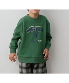 【エニィ/ANY / KIDS】のアニマルプリント 裏毛トレーナー グリーン|ID: prp329100004740089 ipo3291000000034241970