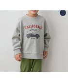 【エニィ/ANY / KIDS】のアニマルプリント 裏毛トレーナー ライトグレー|ID: prp329100004740089 ipo3291000000034725088