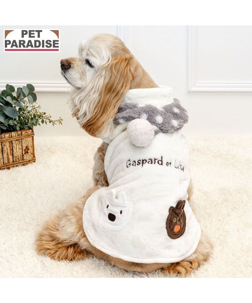 【ペットパラダイス/PET PARADISE / GOODS】のリサとガスパール マフラー ベスト 中型犬 インテリア・キッズ・メンズ・レディースファッション・服の通販 founy(ファニー) 　新作・新入荷　New Arrivals / New In　パール　Pearl, Pearl Accent　ベスト　Vest, Waistcoat　マフラー　Scarf, Muffler　冬　Winter / This Winter　犬　Dog　A/W・秋冬　Autumn/Winter　防寒　Cold Protection, Winter-Ready　ホーム・キャンプ・アウトドア・お取り寄せ　Home Living / Home & Lifestyle / Camping Gear / Outdoor Camping　ペットグッズ　Pet Supplies　オフホワイト|ID: prp329100004740095 ipo3291000000034241983