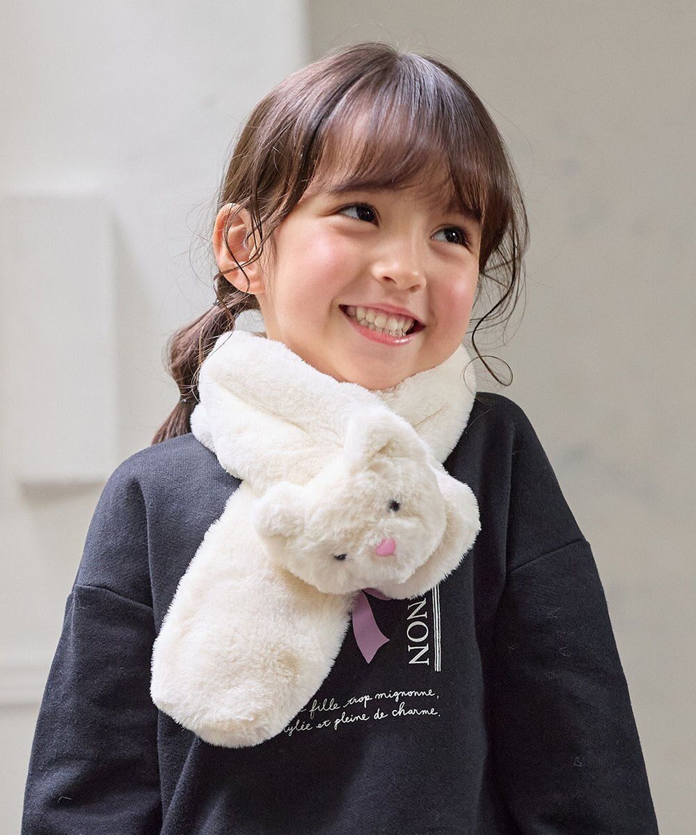 【エニィ/ANY / KIDS】のアニマルマフラー インテリア・キッズ・メンズ・レディースファッション・服の通販 founy(ファニー) ファッション Fashion キッズファッション Fashion for Kids アニマル Animal Print スヌード Snood, Infinity Scarf スマホ Smartphone, Mobile Device トレーナー Sweatshirt, Trainer ネコ Cat, Feline Motif 人気 Popular, Best Seller フェイクファー Faux Fur, Imitation Fur マフラー Scarf, Muffler A/W・秋冬 Autumn/Winter 再入荷 Restock / Back in Stock エクリュ(ネコ)|ID: prp329100004740118 ipo3291000000034474723