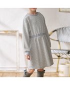 【組曲 / KIDS/KUMIKYOKU】の【110-140㎝】 フロストフラワージャガード ワンピース グレー|ID: prp329100004740119 ipo3291000000034242520