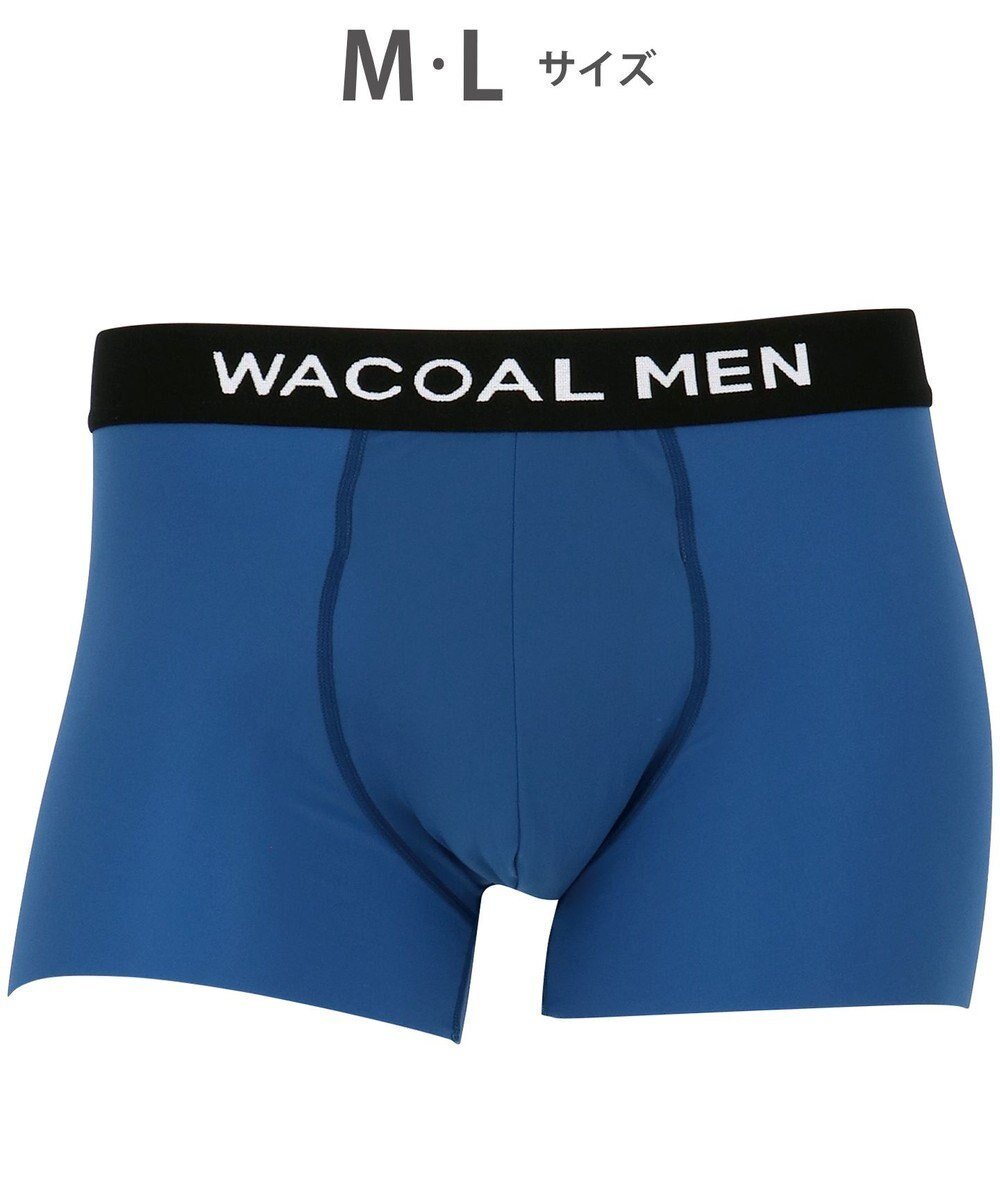 【ワコール/Wacoal / MEN】のWACOAL MEN ボクサーパンツ 【気持ちいいパンツ】 動きにフィット ズレにくい フロントの安定性・快適性 前閉じ 下着 メンズ WT3438 /ワコールメン インテリア・キッズ・メンズ・レディースファッション・服の通販 founy(ファニー) 　ファッション　Fashion　メンズファッション　Fashion for Men　ボトムス　Bottoms　アンダー　Underwear Essentials　カッティング　Cutting Detail　抗菌　Antibacterial, Bacteria-Resistant　ストレッチ　Stretch, Stretchy Fabric　なめらか　Smooth, Silky Texture　フィット　Fit, Slim Fit　フロント　Front, Front Design　ベーシック　Basic, Essential　メンズ　Men's, Menswear　新作・新入荷　New Arrivals / New In　ブルー|ID: prp329100004740172 ipo3291000000034243387