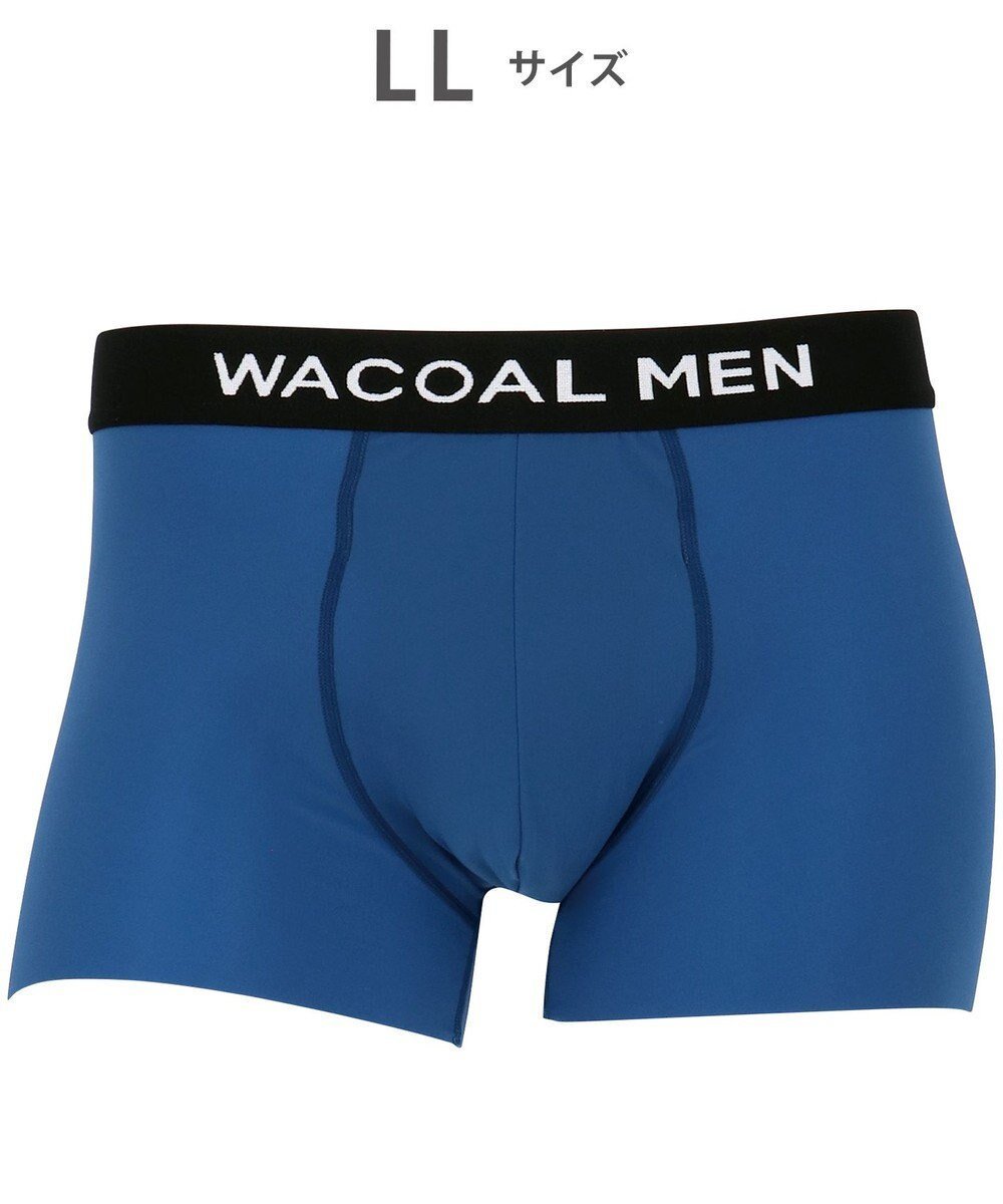 【ワコール/Wacoal / MEN】のWACOAL MEN ボクサーパンツ 【気持ちいいパンツ】 動きにフィット ズレにくい フロントの安定性・快適性 前閉じ 下着 メンズ WT3438 /ワコールメン インテリア・キッズ・メンズ・レディースファッション・服の通販 founy(ファニー) 　ファッション　Fashion　メンズファッション　Fashion for Men　ボトムス　Bottoms　アンダー　Underwear Essentials　カッティング　Cutting Detail　抗菌　Antibacterial, Bacteria-Resistant　ストレッチ　Stretch, Stretchy Fabric　なめらか　Smooth, Silky Texture　フィット　Fit, Slim Fit　フロント　Front, Front Design　ベーシック　Basic, Essential　メンズ　Men's, Menswear　新作・新入荷　New Arrivals / New In　ブルー|ID: prp329100004740173 ipo3291000000034243391