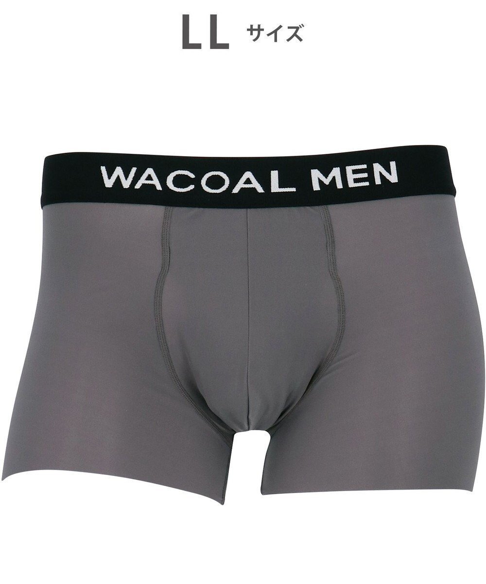 【ワコール/Wacoal / MEN】のWACOAL MEN ボクサーパンツ 【気持ちいいパンツ】 動きにフィット ズレにくい フロントの安定性・快適性 前閉じ 下着 メンズ WT3438 /ワコールメン インテリア・キッズ・メンズ・レディースファッション・服の通販 founy(ファニー) 　ファッション　Fashion　メンズファッション　Fashion for Men　ボトムス　Bottoms　アンダー　Underwear Essentials　カッティング　Cutting Detail　抗菌　Antibacterial, Bacteria-Resistant　ストレッチ　Stretch, Stretchy Fabric　なめらか　Smooth, Silky Texture　フィット　Fit, Slim Fit　フロント　Front, Front Design　ベーシック　Basic, Essential　メンズ　Men's, Menswear　新作・新入荷　New Arrivals / New In　グレー|ID: prp329100004740173 ipo3291000000034243392
