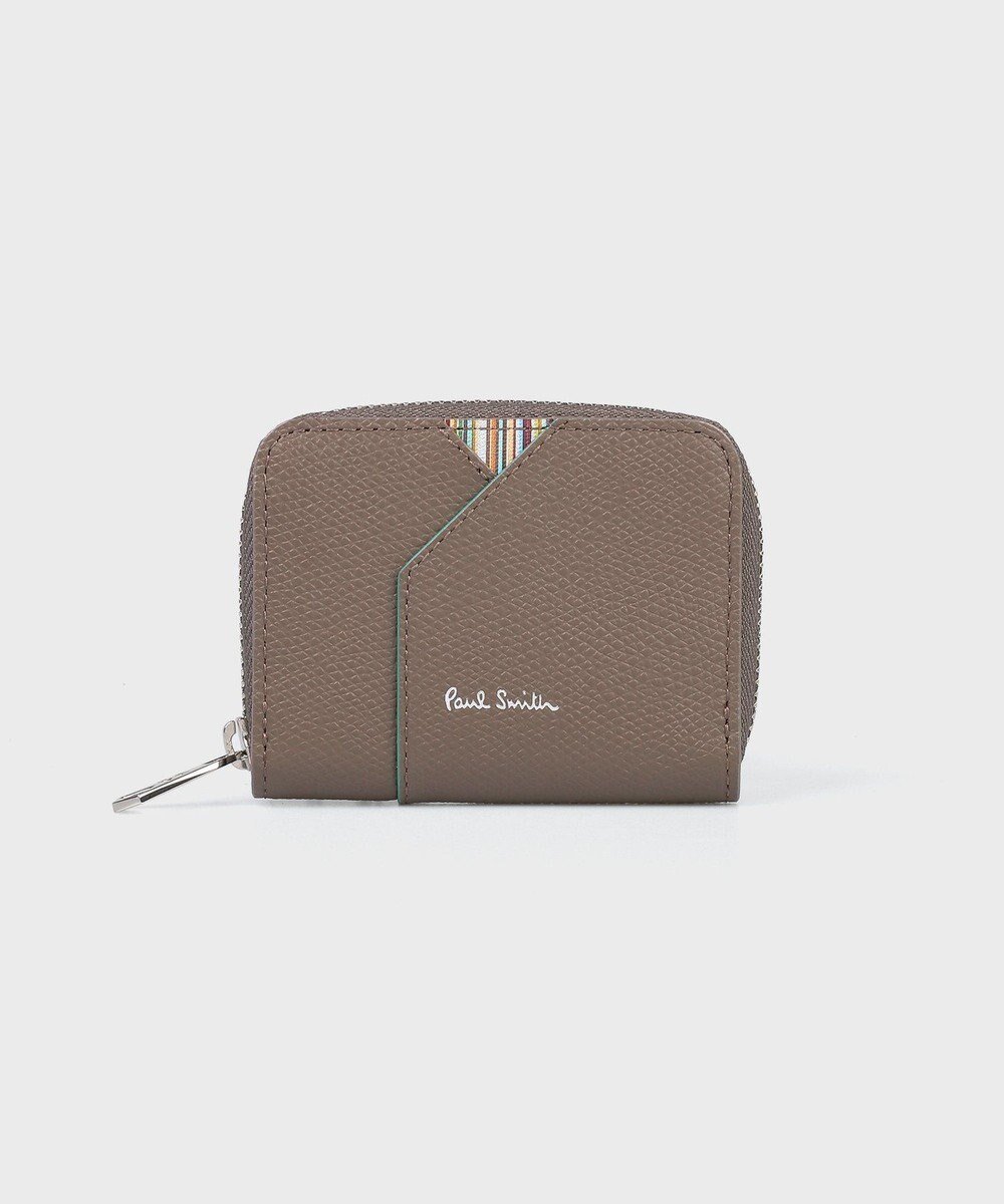 【ポールスミス/Paul Smith / MEN】のグレインレザー コインケース インテリア・キッズ・メンズ・レディースファッション・服の通販 founy(ファニー) ファッション Fashion メンズファッション Fashion for Men カッティング Cutting Detail シンプル Simple, Minimal ジャケット Jacket, Outerwear ストライプ Stripe, Striped Pattern 財布 Wallet, Purse テクスチャー Texture, Textured Fabric プリント Print, Printed Pattern ベーシック Basic, Essential ラグジュアリー Luxury, Elegant エレガント 上品 Elegant グレイッシュベージュ|ID: prp329100004740181 ipo3291000000034243415