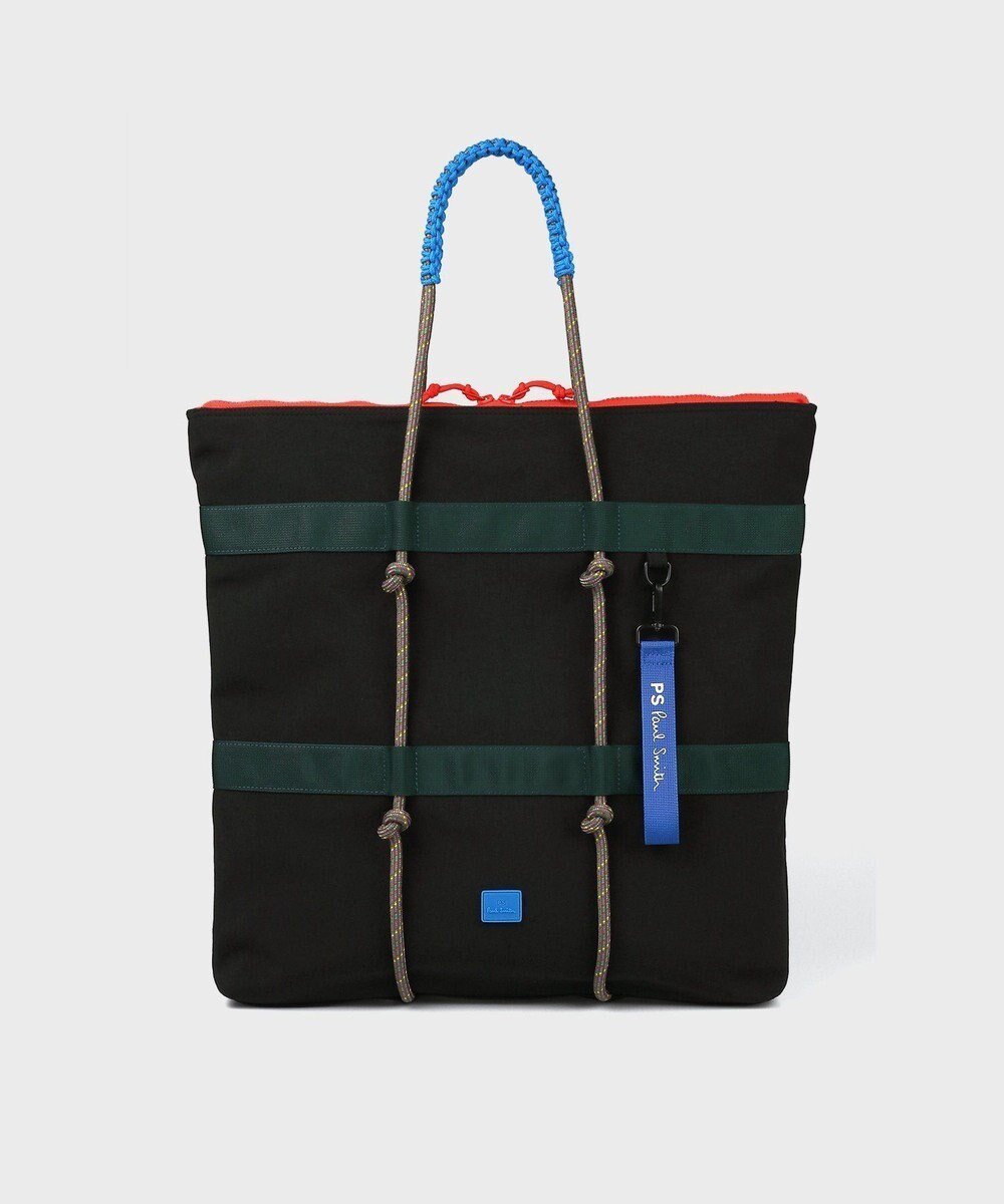 【ポールスミス/Paul Smith / MEN】のPSカラーコード トートバッグ インテリア・キッズ・メンズ・レディースファッション・服の通販 founy(ファニー) 　ファッション　Fashion　メンズファッション　Fashion for Men　バッグ　Bags　トートバッグ / 通勤・大容量バッグ　Tote Bags　ショルダー　Shoulder, Shoulder Strap　シリコン　Silicone, Silicone Material　スタイリッシュ　Stylish, Fashionable　スポーティ　Sporty, Casual Athletic　テクスチャー　Texture, Textured Fabric　プリント　Print, Printed Pattern　メンズ　Men's, Menswear　ラップ　Wrap, Wrap Design　ブラック|ID: prp329100004740191 ipo3291000000034243448