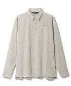 【ゼロハリバートン/ZERO HALLIBURTON / MEN】のカモフラージュ柄 ジャガードポロロングシャツ ZHG-A4A 2b 82853 ゴルフウェア シルバーグレー|ID: prp329100004740202 ipo3291000000034243527