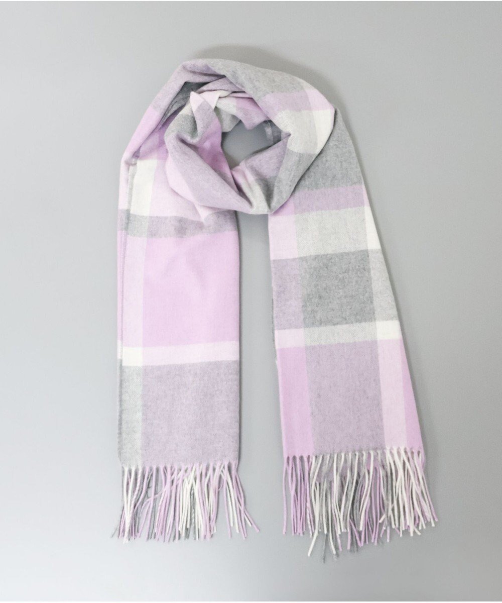 【アウロラ/AURORA】のLANVIN COLLECTION ランバン コレクション カシミヤ チェックストール 人気、トレンドファッション・服の通販 founy(ファニー) 　ファッション　Fashion　レディースファッション　Fashion for Women　ストール　Soft & Warm Scarves　マフラー・スヌード / 冬小物の定番　Scarves & Mufflers　おすすめ　Recommended / Our Picks　コレクション　Collection, Seasonal Line　ストール　Stole, Wrap　スヌード　Snood, Infinity Scarf　チェック　Check, Plaid, Tartan　マフラー　Scarf, Muffler　モノトーン　Monotone, Black and White　冬　Winter / This Winter　定番　Standard, Basic Item　A/W・秋冬　Autumn/Winter　 other-1|ID: prp329100004740372 ipo3291000000034245196