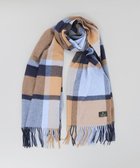 【アウロラ/AURORA】のLANVIN COLLECTION ランバン コレクション カシミヤ チェックストール ブルー|ID: prp329100004740372 ipo3291000000034245199