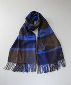 【アウロラ/AURORA】のLANVIN COLLECTION ランバン コレクション カシミヤ チェックストール ネイビー|ID: prp329100004740372 ipo3291000000034245202