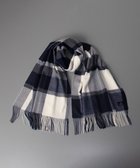【アウロラ/AURORA】のLANVIN COLLECTION ランバン コレクション カシミヤ チェックストール ダークネイビー|ID: prp329100004740372 ipo3291000000034245206