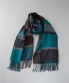 【アウロラ/AURORA】のLANVIN COLLECTION ランバン コレクション カシミヤ チェックストール ダークグリーン|ID: prp329100004740372 ipo3291000000034245210