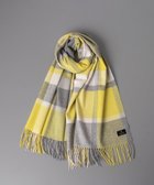 【アウロラ/AURORA】のLANVIN COLLECTION ランバン コレクション カシミヤ チェックストール イエロー|ID: prp329100004740372 ipo3291000000034245214