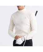 【23区 ゴルフ/23区GOLF / MEN】の【MEN】グランサーモリブハイネックニット 吸湿 発熱 アイボリー系|ID: prp329100004741204 ipo3291000000034255817