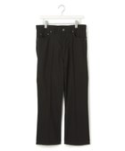 【ジェイプレスヨークストリート/J.PRESS YORK STREET】の【UNISEX】5ポケットスタプレツイル パンツ ブラック系|ID: prp329100004741210 ipo3291000000034256406
