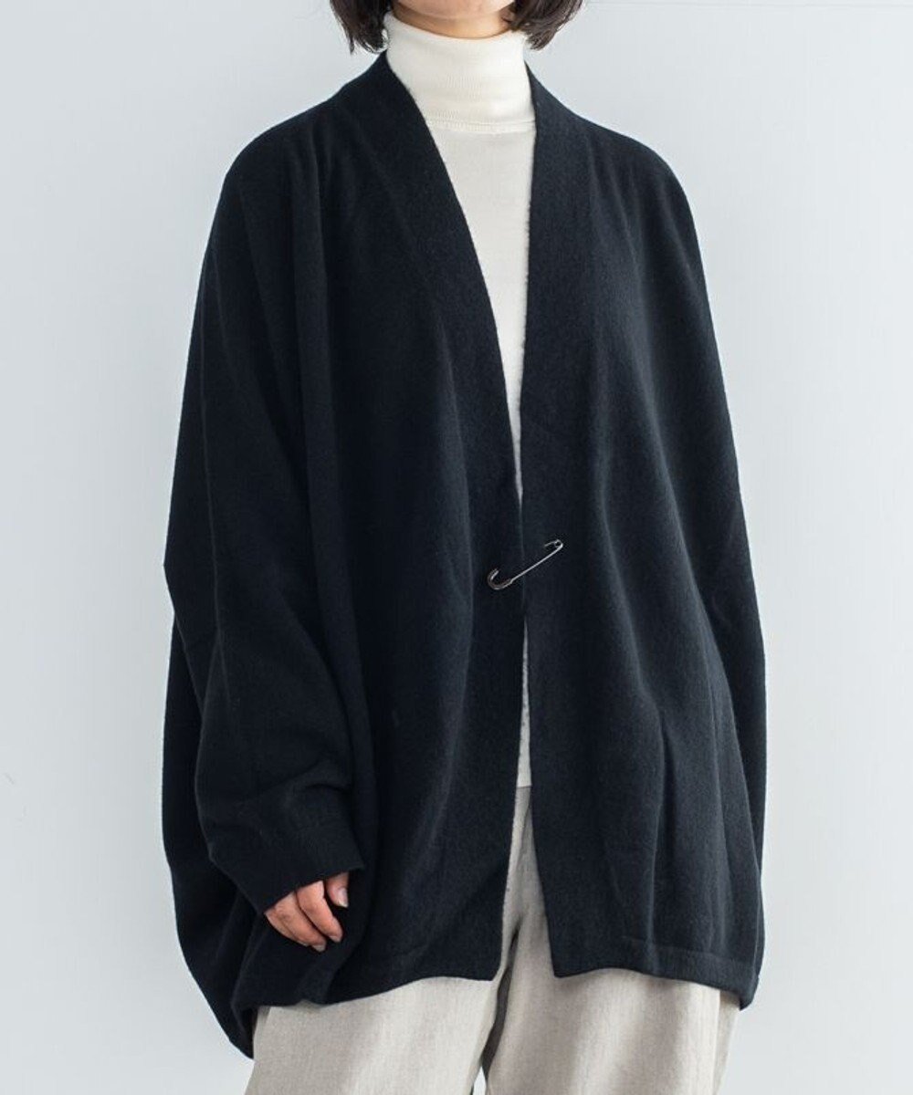 【ムーク/muuc】の〈希少な素材〉〈高級15.5マイクロン長極細メリノウール100%〉〈ユニセックス〉ウルグアイウールのジャケットカーディガン インテリア・キッズ・メンズ・レディースファッション・服の通販 founy(ファニー) 　ファッション　Fashion　レディースファッション　Fashion for Women　カーディガン　Cardigan, Knitwear　キャンバス　Canvas, Canvas Fabric　ジャケット　Jacket, Outerwear　ベーシック　Basic, Essential　ホールガーメント　WholeGarment, Seamless Knit　ポケット　Pocket, Pocket Detail　A/W・秋冬　Autumn/Winter　再入荷　Restock / Back in Stock　ビジネス 仕事 通勤　Business / Work / Commuting　ブラック|ID: prp329100004741583 ipo3291000000034260861