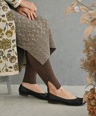 【アンドウール/AND WOOL】の〈高品質ウール〉〈洗えるニット〉〈暖かい着心地〉ウールレギンス ブラウン|ID: prp329100004742168 ipo3291000000034266728