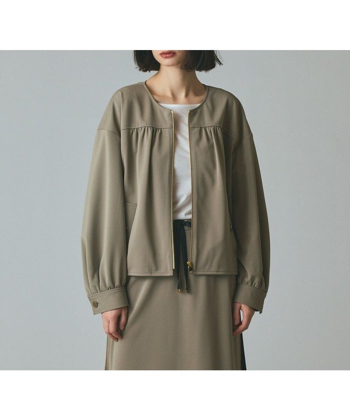 【グレース コンチネンタル/GRACE CONTINENTAL】のトリアセジャージジャケット インテリア・キッズ・メンズ・レディースファッション・服の通販 founy(ファニー) https://founy.com/ ファッション Fashion レディースファッション Fashion for Women アウター Coat / Outerwear Collection レディースジャケット・軽アウター Jackets ブルゾンジャケット・スポーティアウター Blouson Jackets おすすめ Recommended / Our Picks ジャケット Jacket, Outerwear スマート Smart, Elegant セットアップ Set-Up, Coordinated Outfit ドレープ Drape, Draping Fabric ブルゾン Blouson, Bomber Jacket エレガント 上品 Elegant A/W・秋冬 Autumn/Winter |ID: prp329100004742395 ipo3291000000035828421