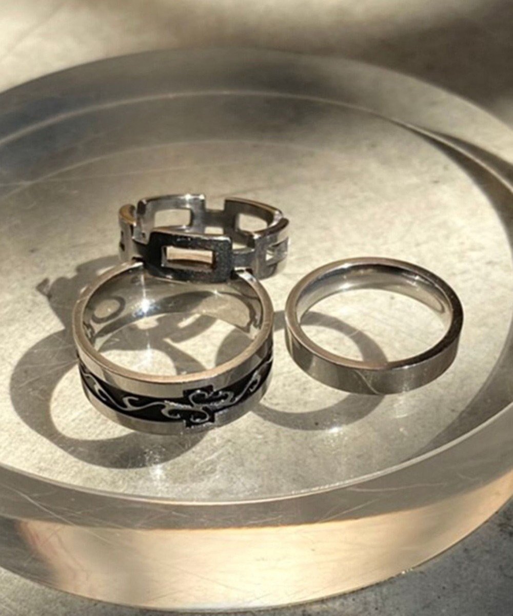 【ウィゴー/WEGO / MEN】のSETリング インテリア・キッズ・メンズ・レディースファッション・服の通販 founy(ファニー) ファッション Fashion メンズファッション Fashion for Men アクセサリー Fashion Accessories アクセサリー Fashion Accessories シンプル Simple, Minimal 柄16|ID: prp329100004742436 ipo3291000000034269553