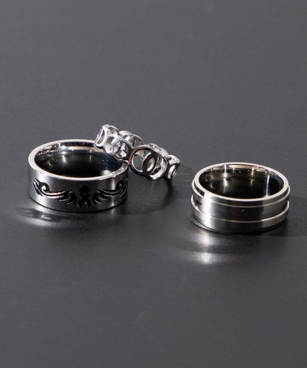 【ウィゴー/WEGO / MEN】のSETリング インテリア・キッズ・メンズ・レディースファッション・服の通販 founy(ファニー) ファッション Fashion メンズファッション Fashion for Men アクセサリー Fashion Accessories アクセサリー Fashion Accessories シンプル Simple, Minimal 柄27|ID: prp329100004742436 ipo3291000000034269564