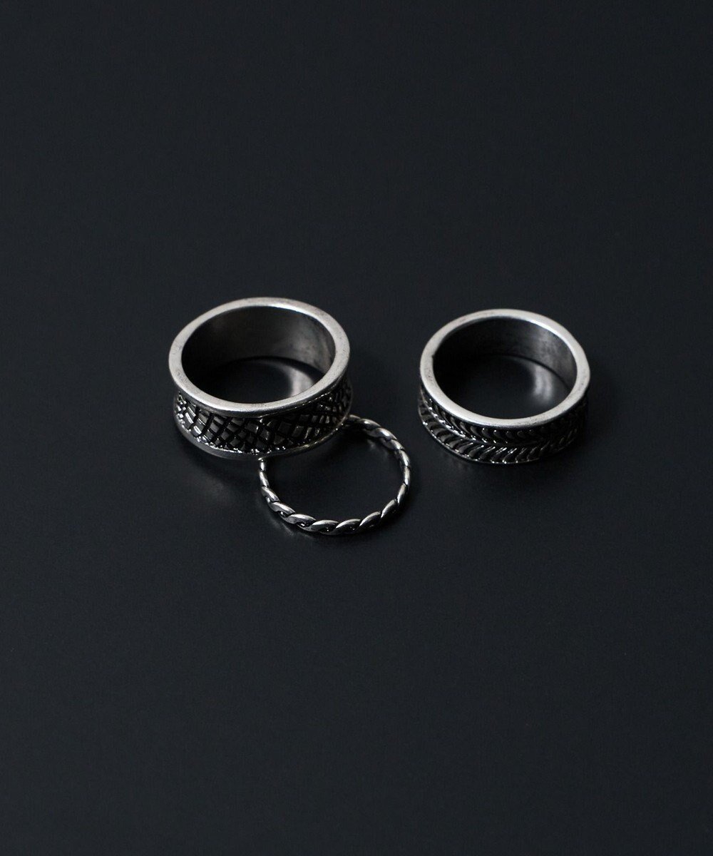 【ウィゴー/WEGO / MEN】のSETリング インテリア・キッズ・メンズ・レディースファッション・服の通販 founy(ファニー) ファッション Fashion メンズファッション Fashion for Men アクセサリー Fashion Accessories アクセサリー Fashion Accessories シンプル Simple, Minimal 柄34|ID: prp329100004742436 ipo3291000000034269571