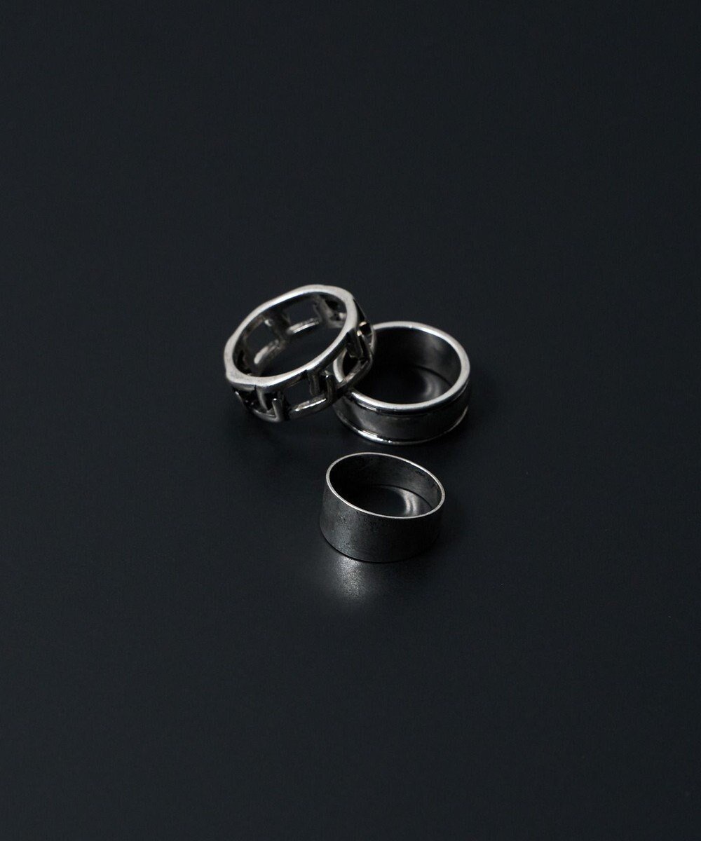 【ウィゴー/WEGO / MEN】のSETリング インテリア・キッズ・メンズ・レディースファッション・服の通販 founy(ファニー) ファッション Fashion メンズファッション Fashion for Men アクセサリー Fashion Accessories アクセサリー Fashion Accessories シンプル Simple, Minimal 柄35|ID: prp329100004742436 ipo3291000000034269572