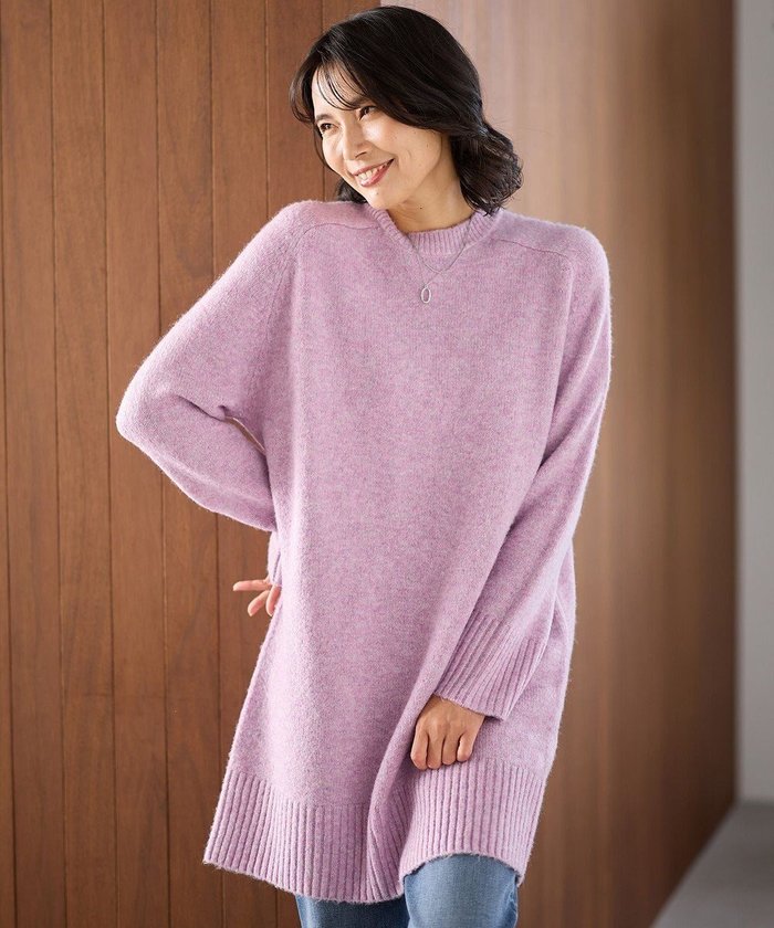 【エニー/ANY】の【手洗い可】ニットチュニック インテリア・キッズ・メンズ・レディースファッション・服の通販 founy(ファニー) https://founy.com/ ファッション Fashion レディースファッション Fashion for Women トップス・カットソー Cut & Sew Tops ニット Knit Tops & Sweaters セーター Sweater, Knitwear チュニック Tunic, Long Top A/W・秋冬 Autumn/Winter |ID: prp329100004742443 ipo3291000000034269671