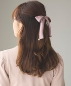 【フェルゥ/Feroux】のパールリボン シュシュ ピンク系|ID: prp329100004742447 ipo3291000000034269698