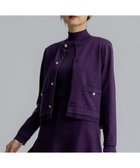 【組曲/KUMIKYOKU】のビジューニット カーディガン パープル系|ID: prp329100004742452 ipo3291000000034269753