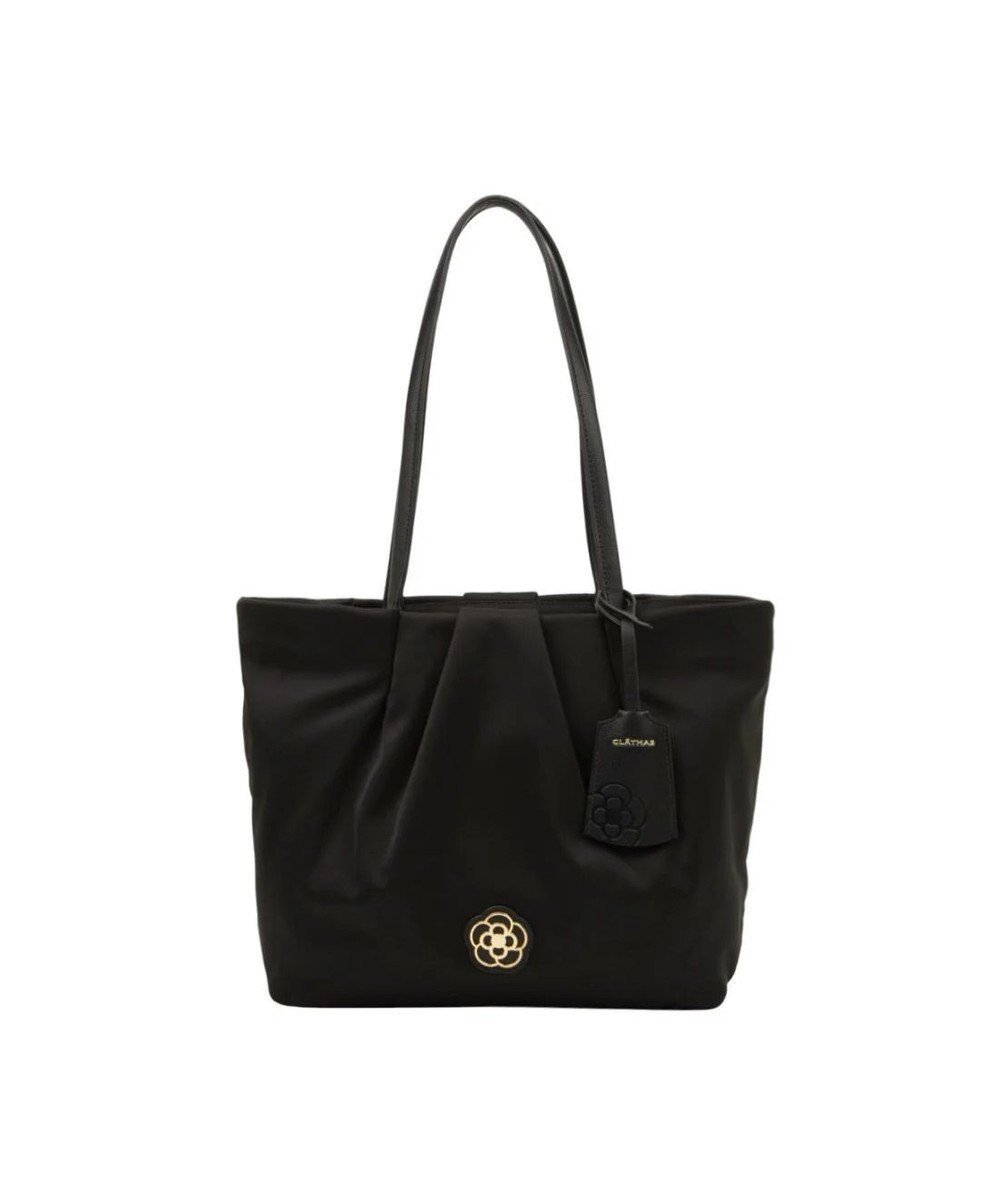 【クレイサス/CLATHAS】のチェスカ トートバッグ 人気、トレンドファッション・服の通販 founy(ファニー) 　ファッション　Fashion　レディースファッション　Fashion for Women　バッグ　Bags　エレガント 上品　Elegant　サテン　Satin, Glossy Fabric　シンプル　Simple, Minimal　チャーム　Charm, Pendant　フェミニン　Feminine, Girly　フォーマル　Formal, Dressy　ブローチ　Brooch, Pin Brooch　A/W・秋冬　Autumn/Winter　ビジネス 仕事 通勤　Business / Work / Commuting　 other-1|ID: prp329100004742457 ipo3291000000035795665