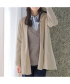 【ティアクラッセ/Tiaclasse】の【洗える】リブ編み着流しカーディガン ベージュ|ID: prp329100004742466 ipo3291000000034270082