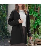 【ティアクラッセ/Tiaclasse】の【洗える】リブ編み着流しカーディガン ブラック|ID: prp329100004742466 ipo3291000000034270084